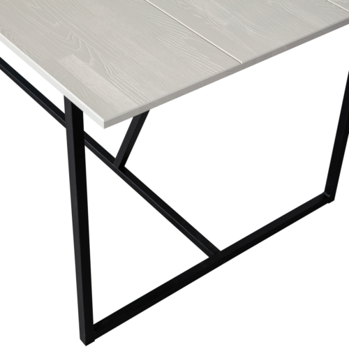 Eettafel Silas Essen, 220 x 90cm, kleur Dust - Afbeelding 5