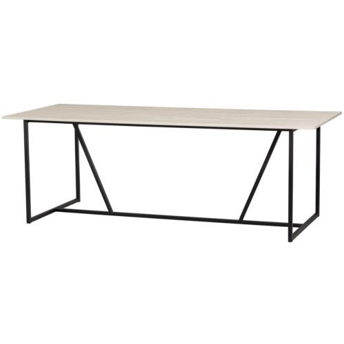 Eettafel Silas Essen, 220 x 90cm, kleur Dust