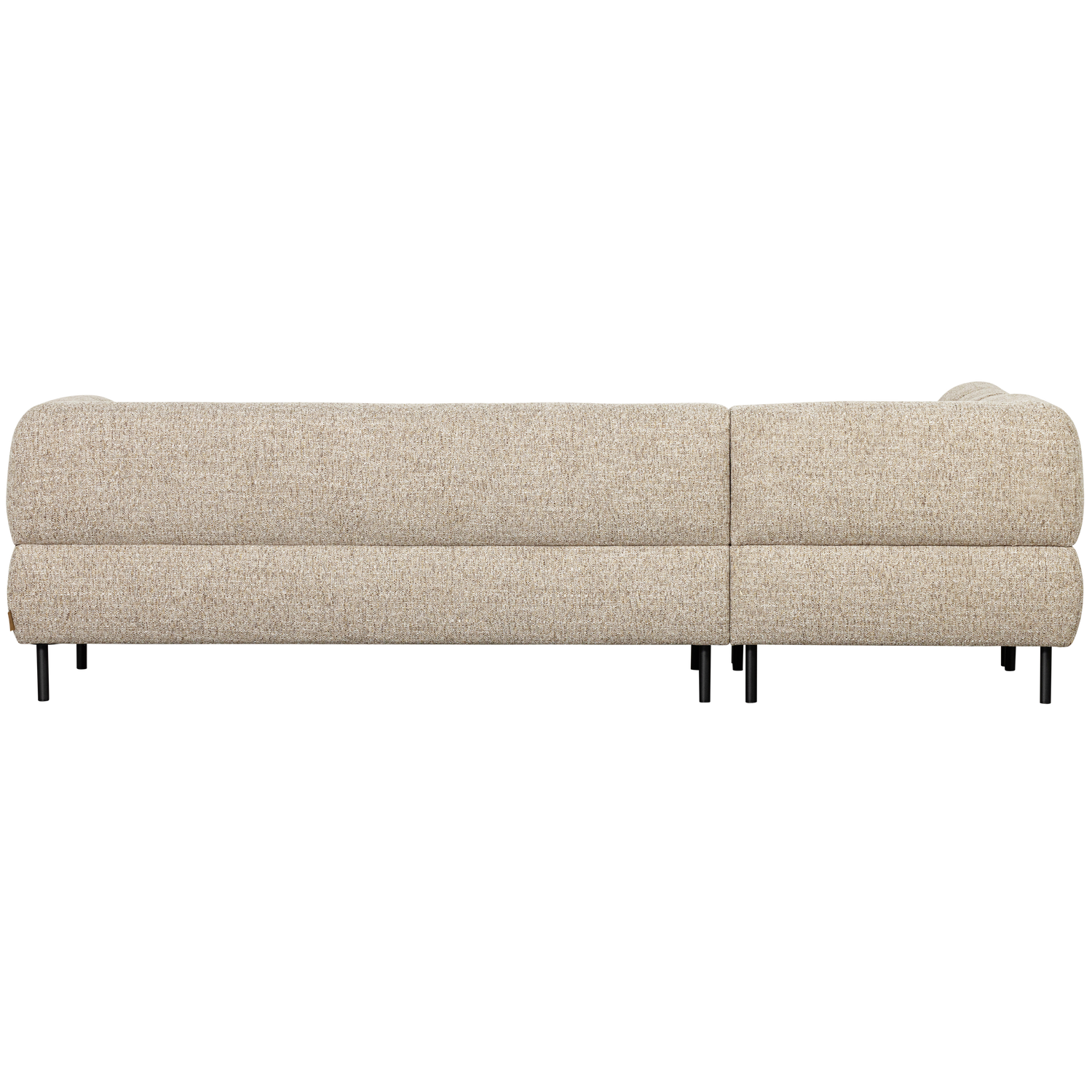 Lloyd hoekbank links grof geweven naturel melange - Afbeelding 3