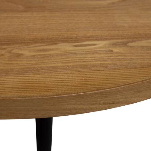Ronde salontafel Mesa Ø100cm - Zwart - Afbeelding 3