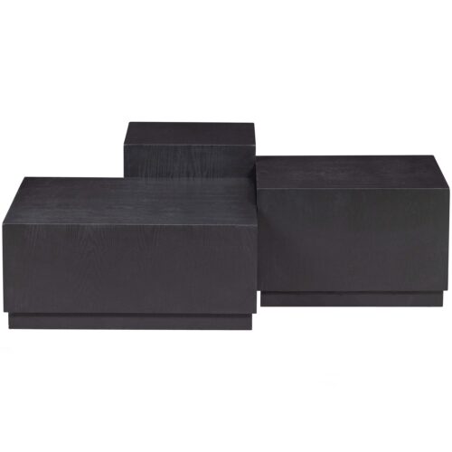 Salontafel Pim Essen Set van 3 stuks  zwart - Afbeelding 4