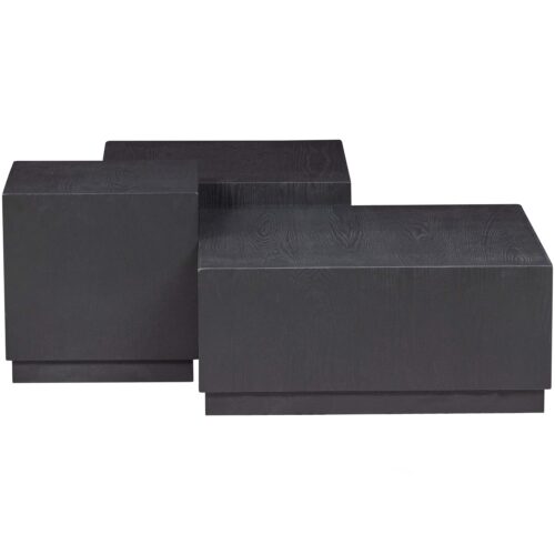 Salontafel Pim Essen Set van 3 stuks  zwart - Afbeelding 5