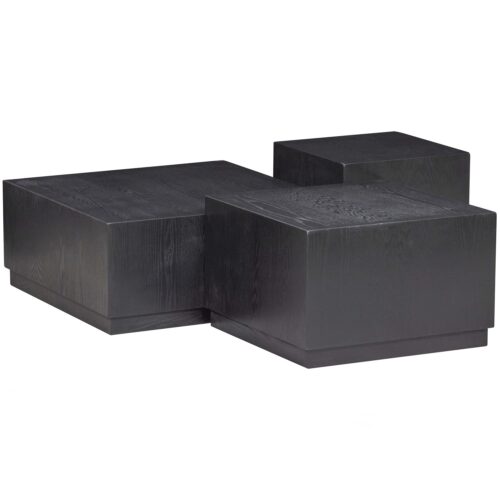 Salontafel Pim Essen Set van 3 stuks  zwart - Afbeelding 7