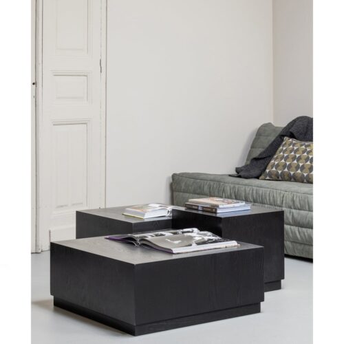Salontafel Pim Essen Set van 3 stuks  zwart - Afbeelding 3
