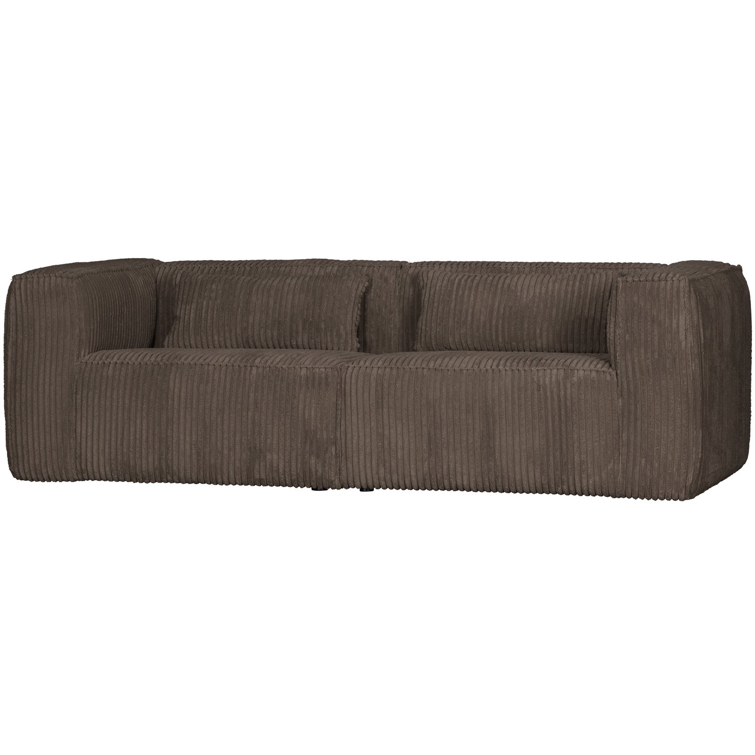Bean 3,5-zits bank grove ribstof mud - Afbeelding 2