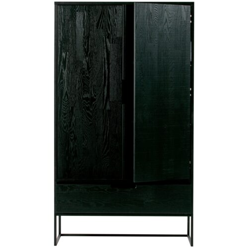 Opbergkast Silas, kleur Zwart - Afbeelding 4