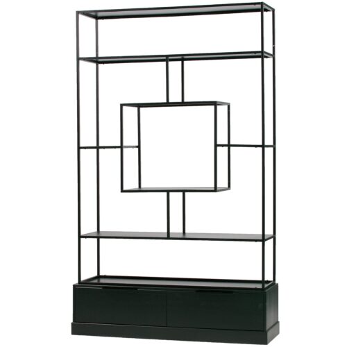 Wandkast Fons, kleur Zwart