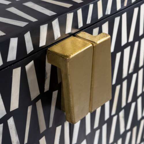 Opbergkast Menne Mangohout, 108 x 81cm - Afbeelding 6