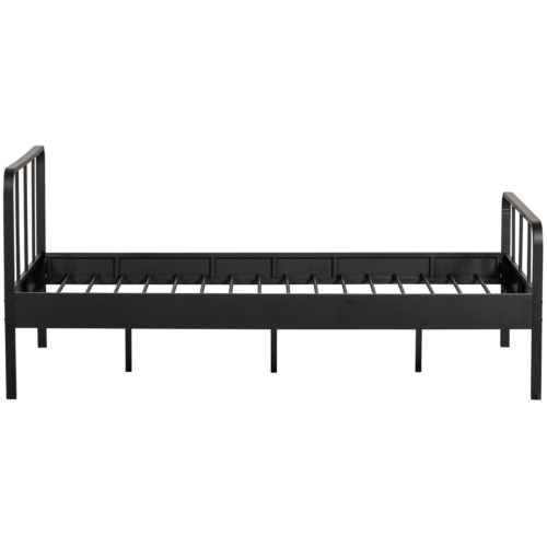 Bed Mees Staal 120x200cm, kleur Zwart - Afbeelding 5