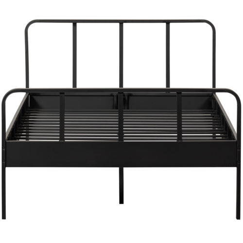 Bed Mees Staal 120x200cm, kleur Zwart - Afbeelding 7