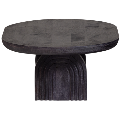 Salontafel Steppe Mangohout 110 x 72cm  zwart - Afbeelding 5