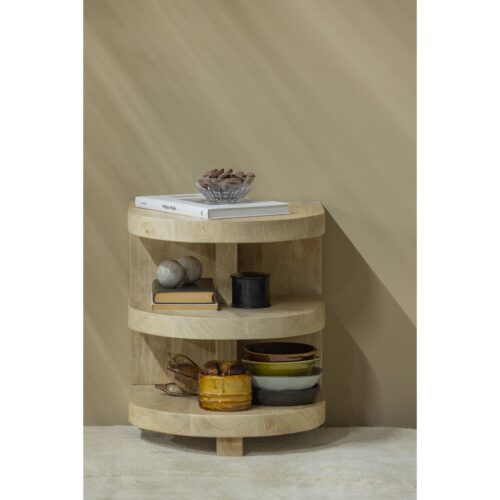 Bijzettafel Darren Mangohout 36cm  Naturel - Afbeelding 2