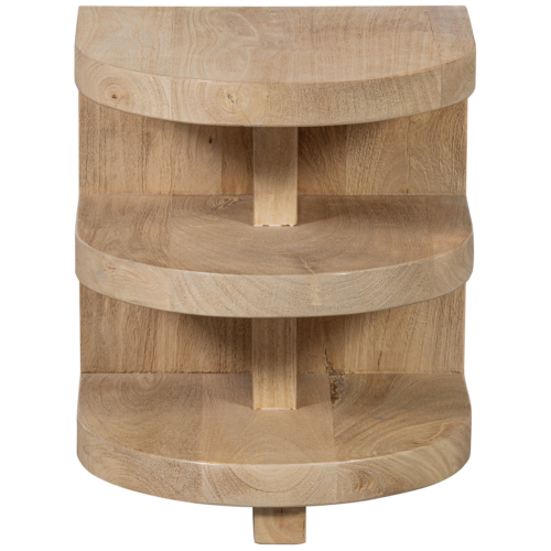 Bijzettafel Darren Mangohout 36cm  Naturel - Afbeelding 4