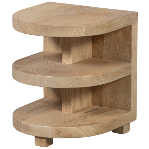 Bijzettafel Darren Mangohout 36cm  Naturel