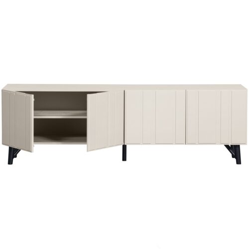 TV-meubel Miller Grenenhout 180cm - Afbeelding 6