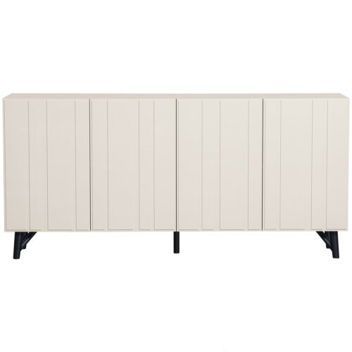 Dressoir Miller Grenenhout, 181cm, kleur Dust - Afbeelding 4