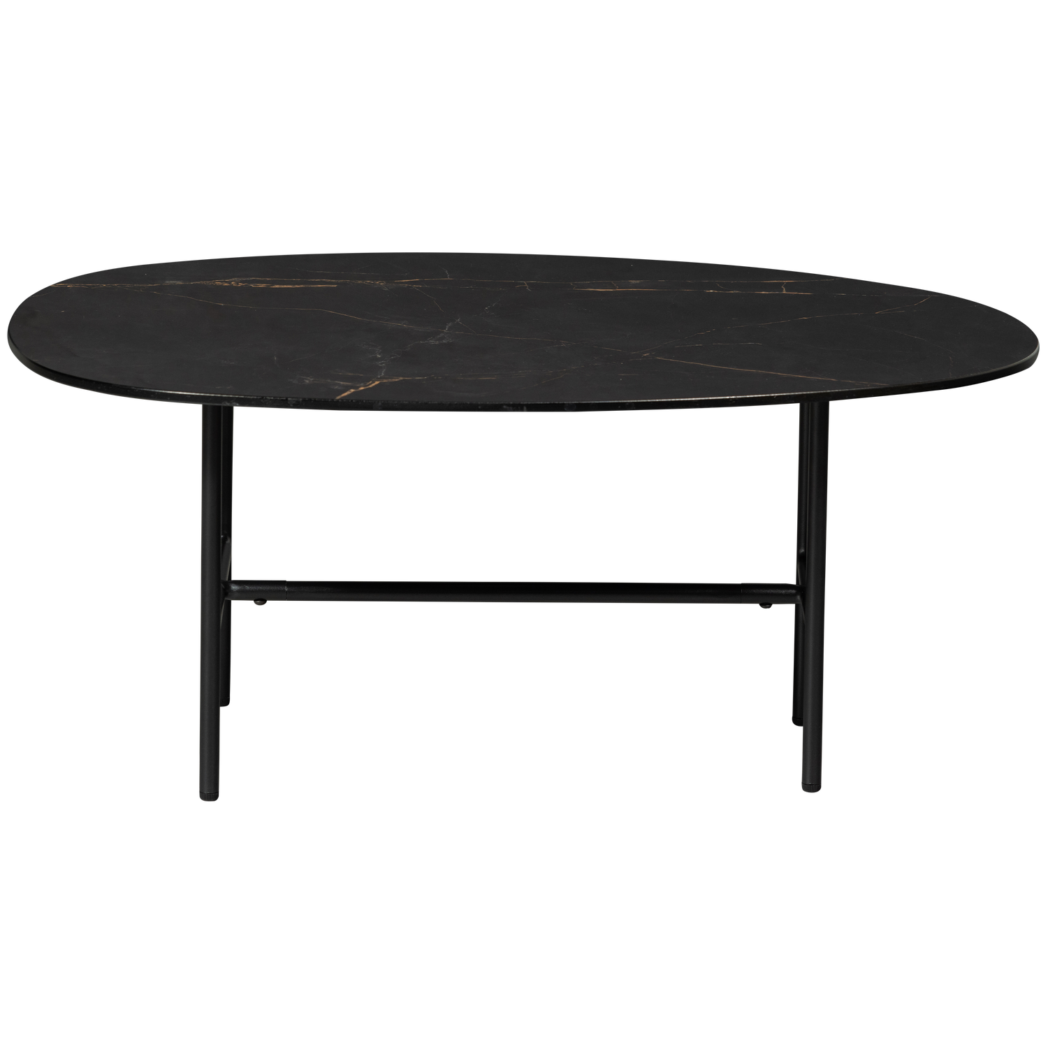 Salontafel Vajen Marmerlook 80x60 cm - Afbeelding 4