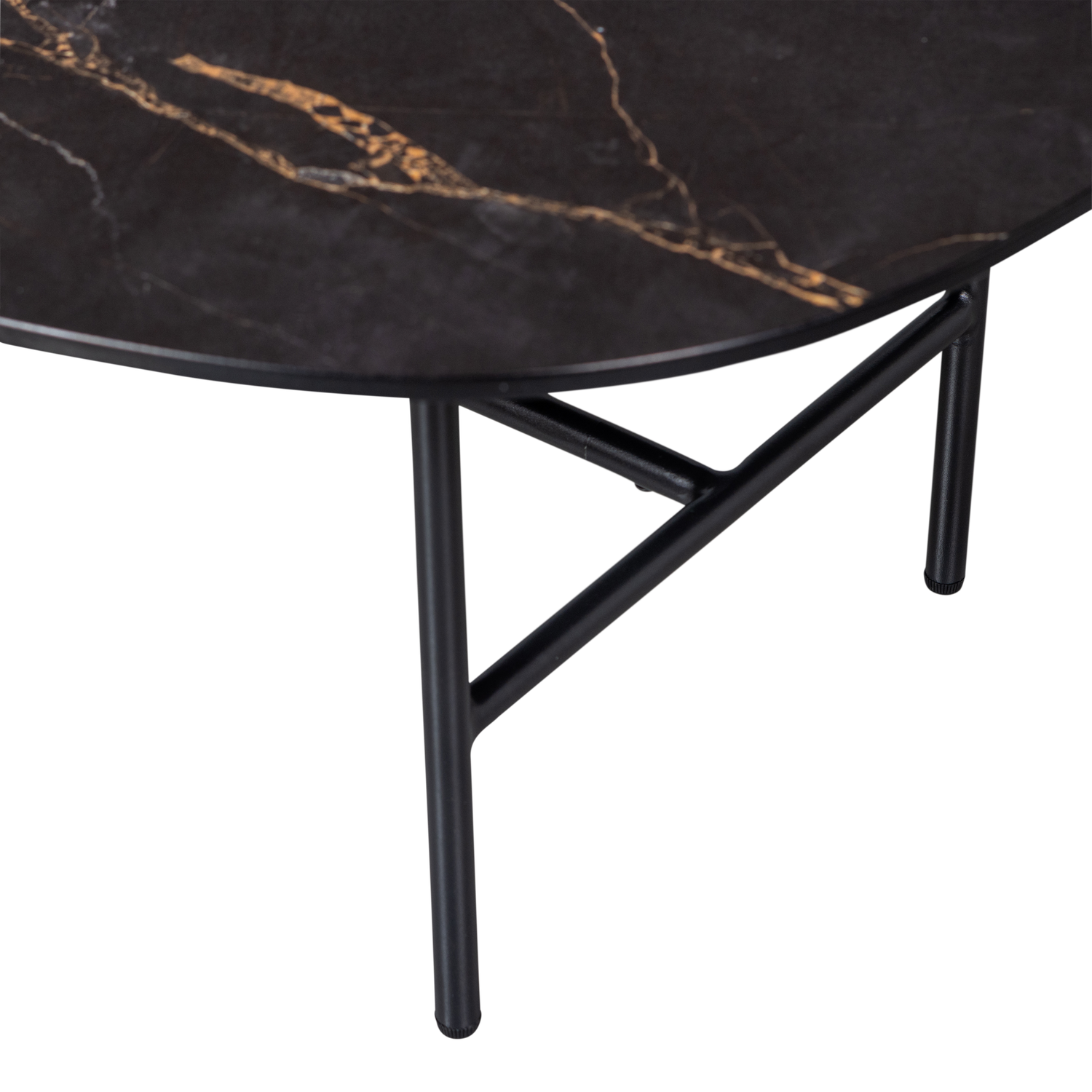 Salontafel Vajen Marmerlook 80x60 cm - Afbeelding 8