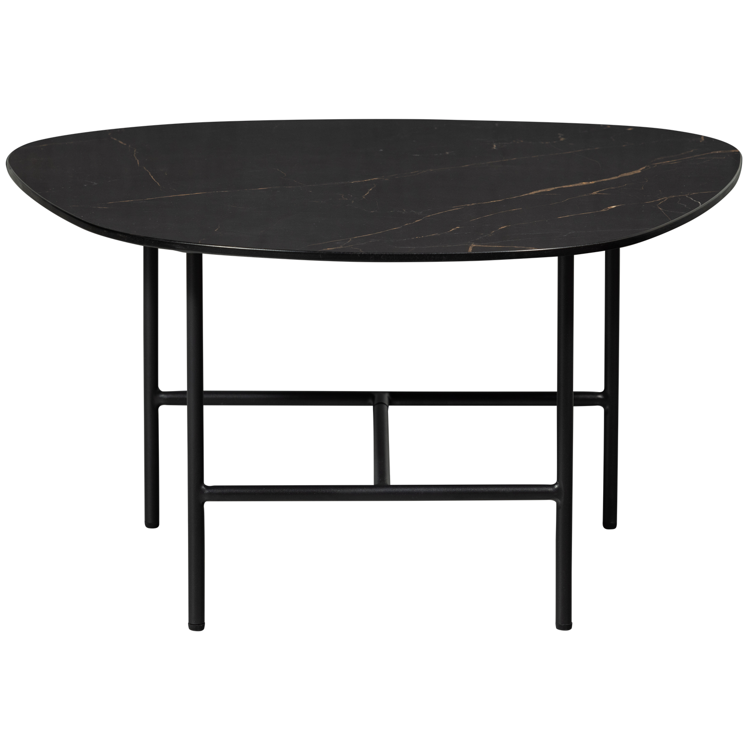 Salontafel Vajen Marmerlook 70x70 cm - Afbeelding 4