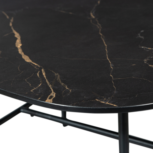 Salontafel Vajen Marmerlook 70x70 cm - Afbeelding 8