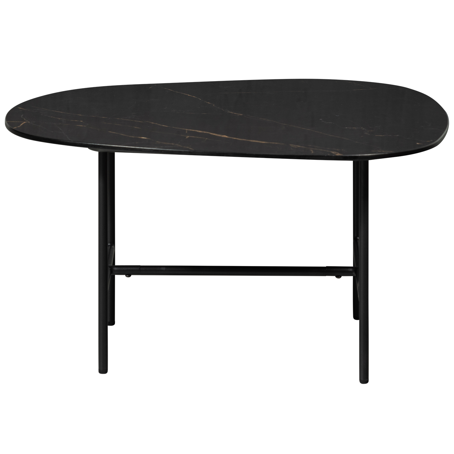 Salontafel Vajen Marmerlook 70x70 cm - Afbeelding 5