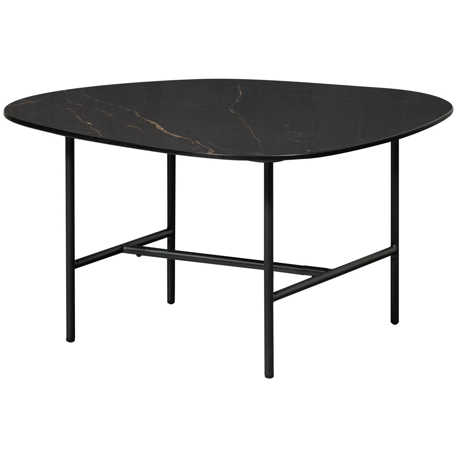Salontafel Vajen Marmerlook 70x70 cm - Afbeelding 6