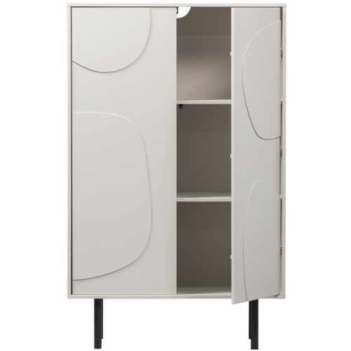 Opbergkast Cadiz Grenen 135 x 85cm, kleur Mist - Afbeelding 5