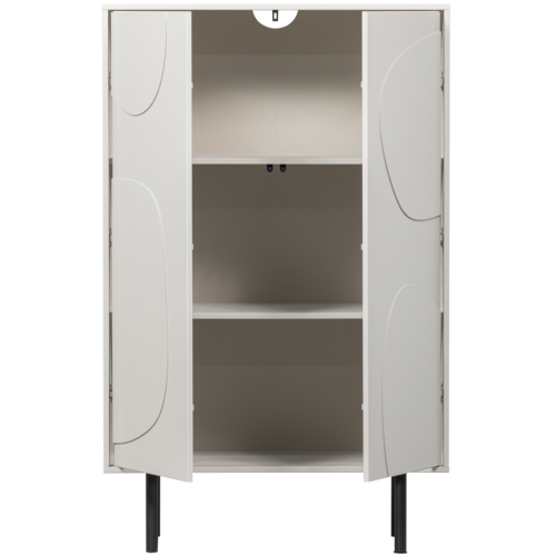 Opbergkast Cadiz Grenen 135 x 85cm, kleur Mist - Afbeelding 6