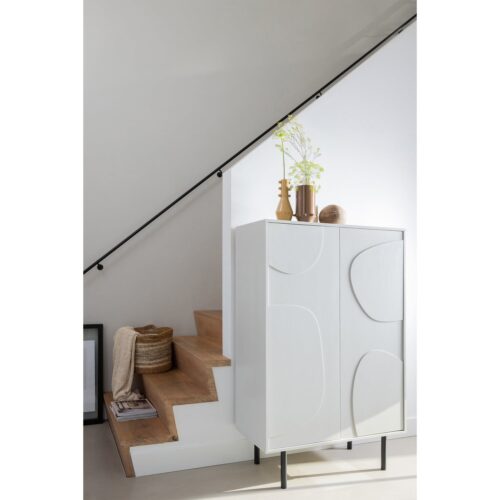 Opbergkast Cadiz Grenen 135 x 85cm, kleur Mist - Afbeelding 2