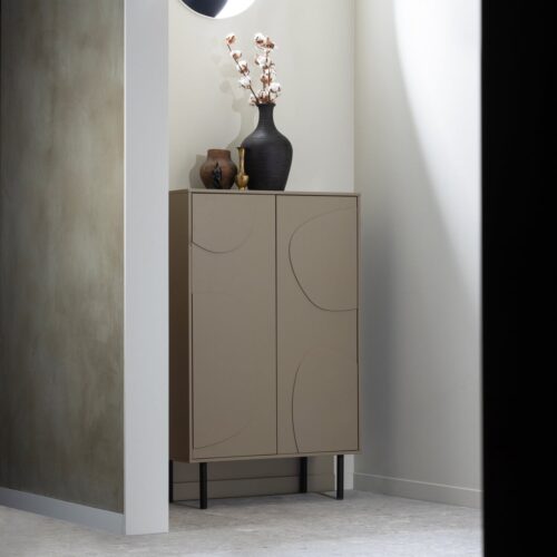 Opbergkast Cadiz Grenen 135 x 85cm, kleur Mud - Afbeelding 2