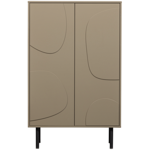 Opbergkast Cadiz Grenen 135 x 85cm, kleur Mud - Afbeelding 4