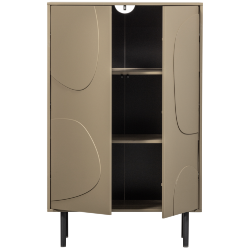 Opbergkast Cadiz Grenen 135 x 85cm, kleur Mud - Afbeelding 5