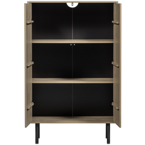 Opbergkast Cadiz Grenen 135 x 85cm, kleur Mud - Afbeelding 6