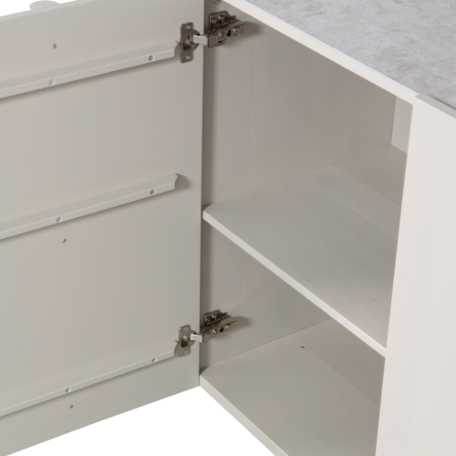 Dressoir Basu Grenen, kleur Dust - Afbeelding 3