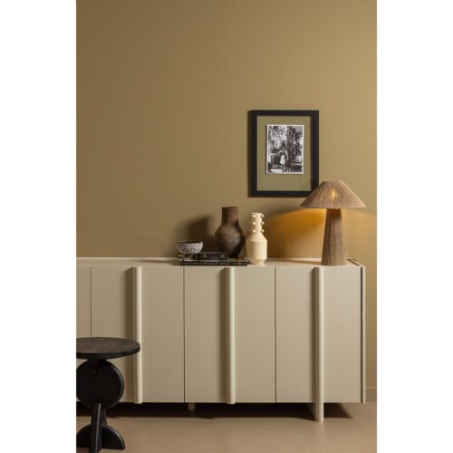 Dressoir Basu Grenen, kleur Dust - Afbeelding 2