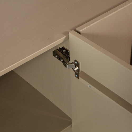 Dressoir Basu Grenen, kleur Mud - Afbeelding 6