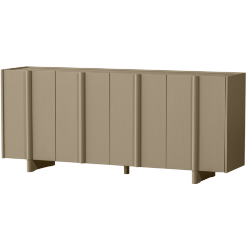 Dressoir Basu Grenen, kleur Mud