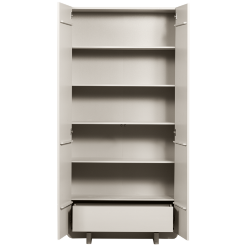 Opbergkast Basu Grenen, 210 x 101cm - Dust - Afbeelding 5