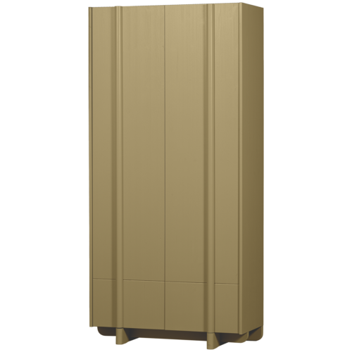 Opbergkast Basu Grenen, 210 x 101cm, kleur Moss