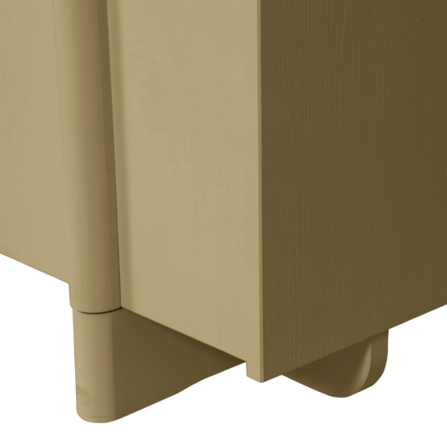 Opbergkast Basu Grenen, 210 x 101cm, kleur Moss - Afbeelding 6