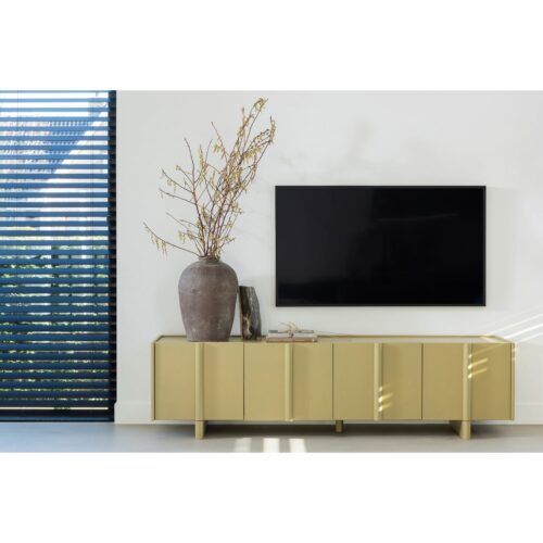 TV-meubel Basu Grenen 200cm - Moss - Afbeelding 2