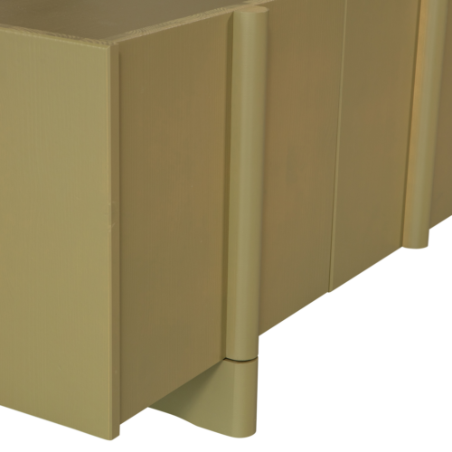 TV-meubel Basu Grenen 200cm - Moss - Afbeelding 6