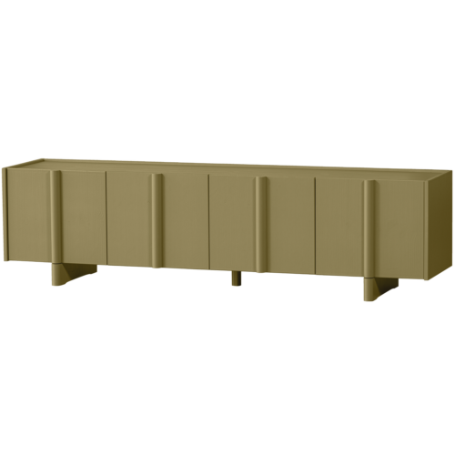 TV-meubel Basu Grenen 200cm - Moss
