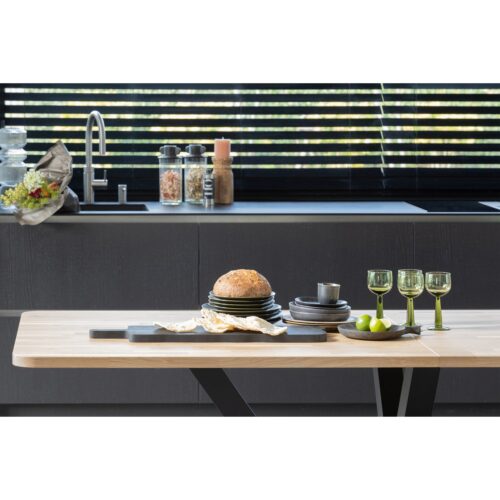 Eettafel Tablo Eikenhout, 240 x 100cm, kleur Naturel - Zeeland poot - Afbeelding 3