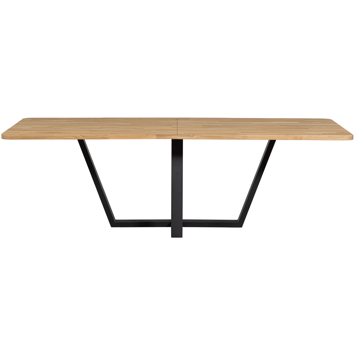 Eettafel Tablo Eikenhout, 240 x 100cm, kleur Naturel - Drenthe poot - Afbeelding 3
