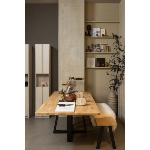 Opbergkast Basu Grenen, kleur Dust - Afbeelding 2
