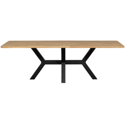 Eettafel Tablo Eikenhout, 240 x 100cm, kleur Naturel - Zeeland poot - Afbeelding 4