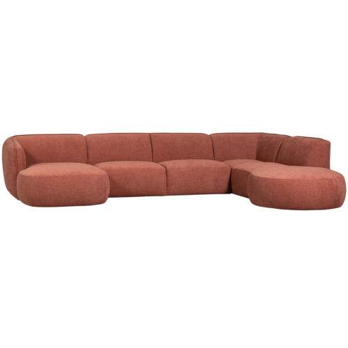 Polly bank u-vorm rechts roze - Afbeelding 5