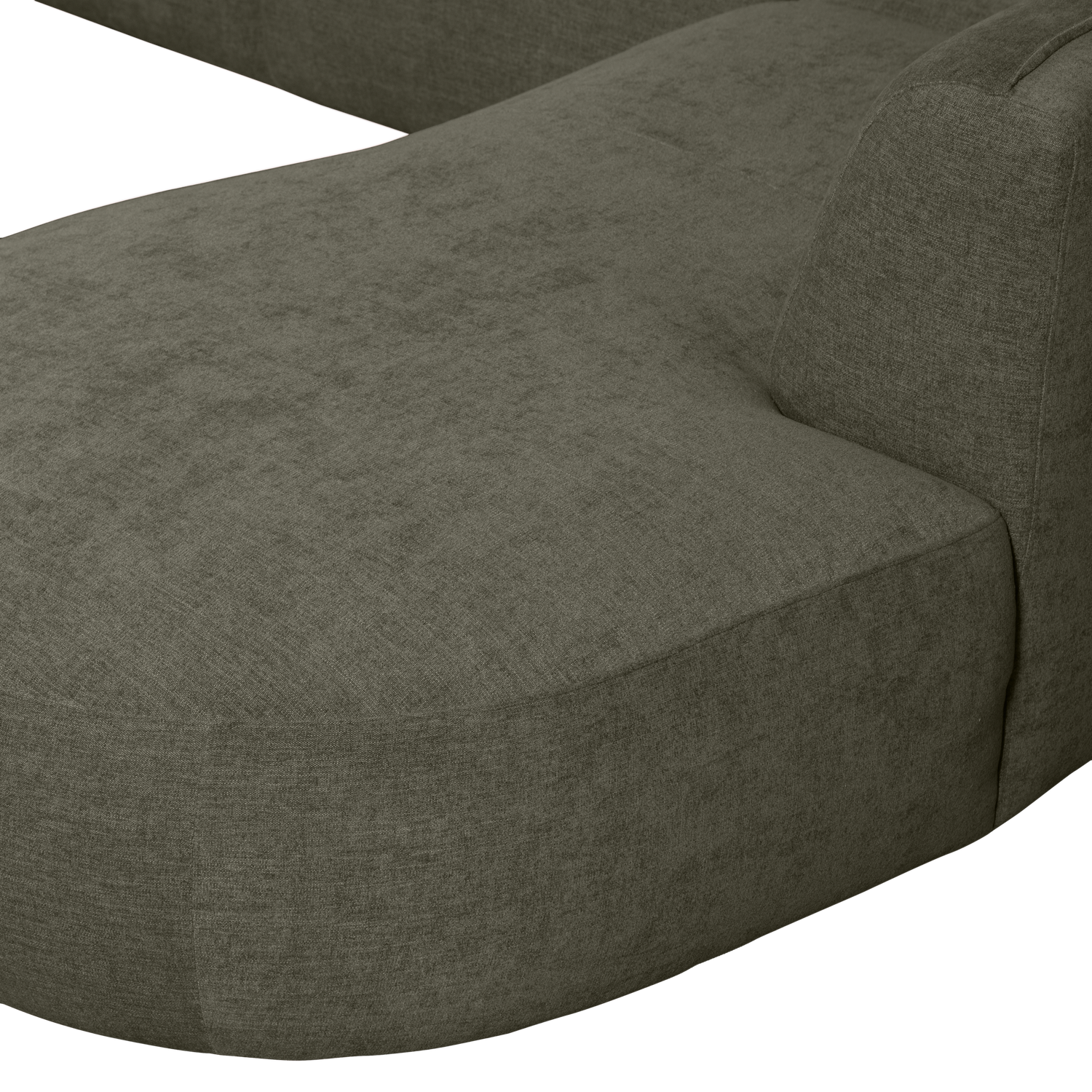 Polly bank u-vorm rechts warm groen - Afbeelding 5