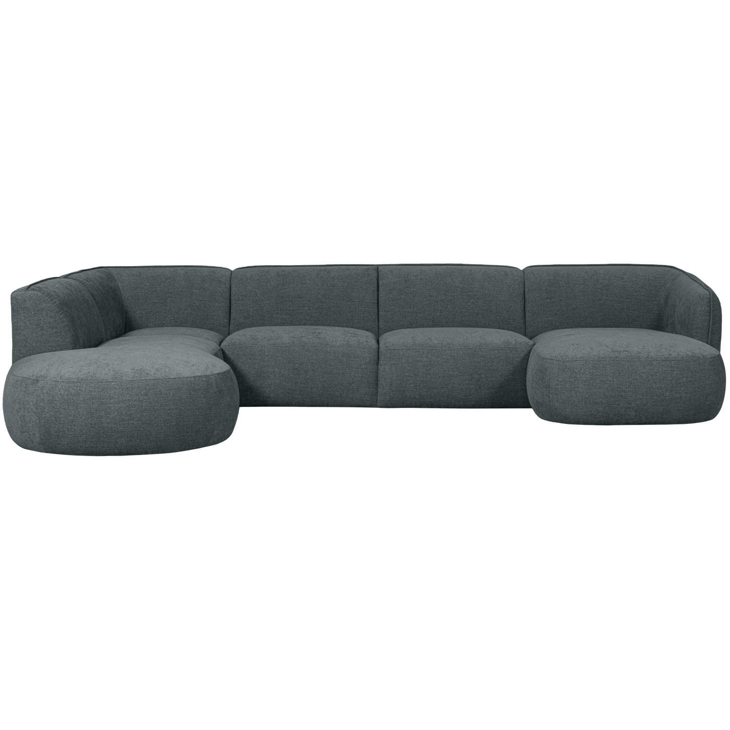 Polly bank u-vorm links blauw/groen - Afbeelding 2